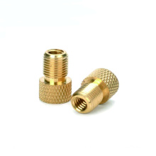 CNC turning custom brass knurled insert nut threaded insert